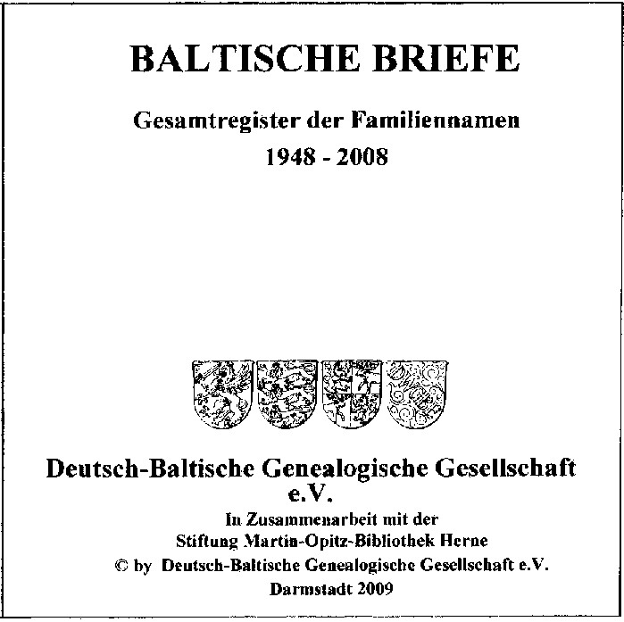 Baltische Briefe